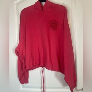 NBA New Orleans Pelicans Pink Hoodie